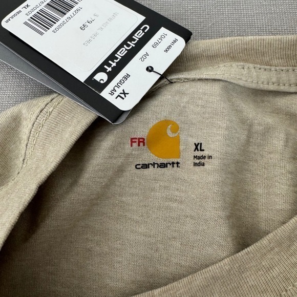 Carhartt FR Force Long Sleeve T Shirt Mens XL NEW - Picture 7 of 13